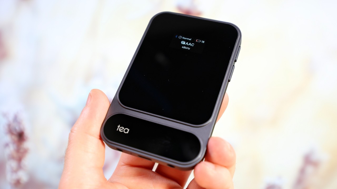 Khadas Tea Pro | portabler Bluetooth DAC/AMP ideal für iPhones...