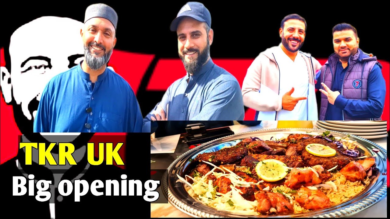 TKR BRADFORD UK OPENING CEREMONY_ DESI RESTAURANT IN UK_ TAHIR KHAN