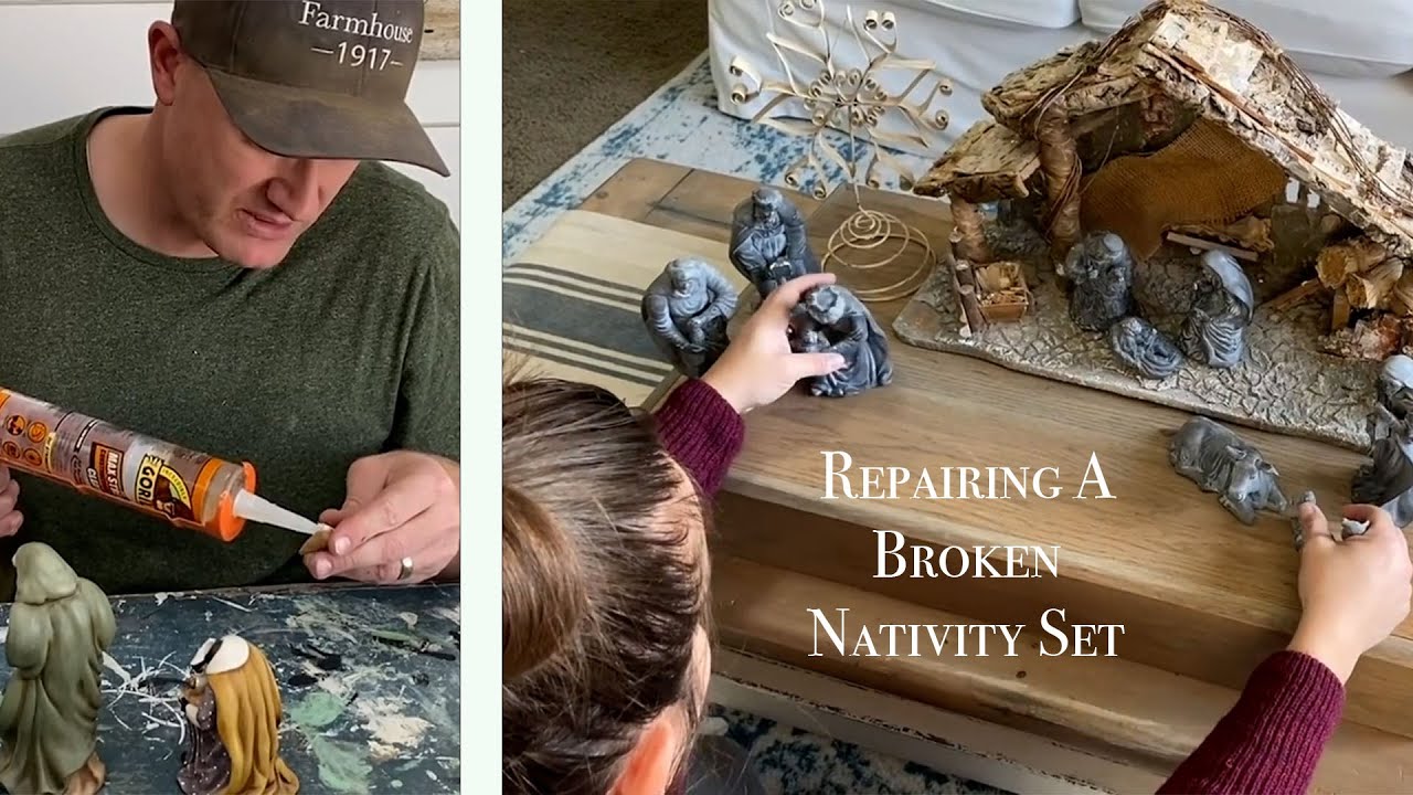 Repairing and Painting A Nativity | Replay