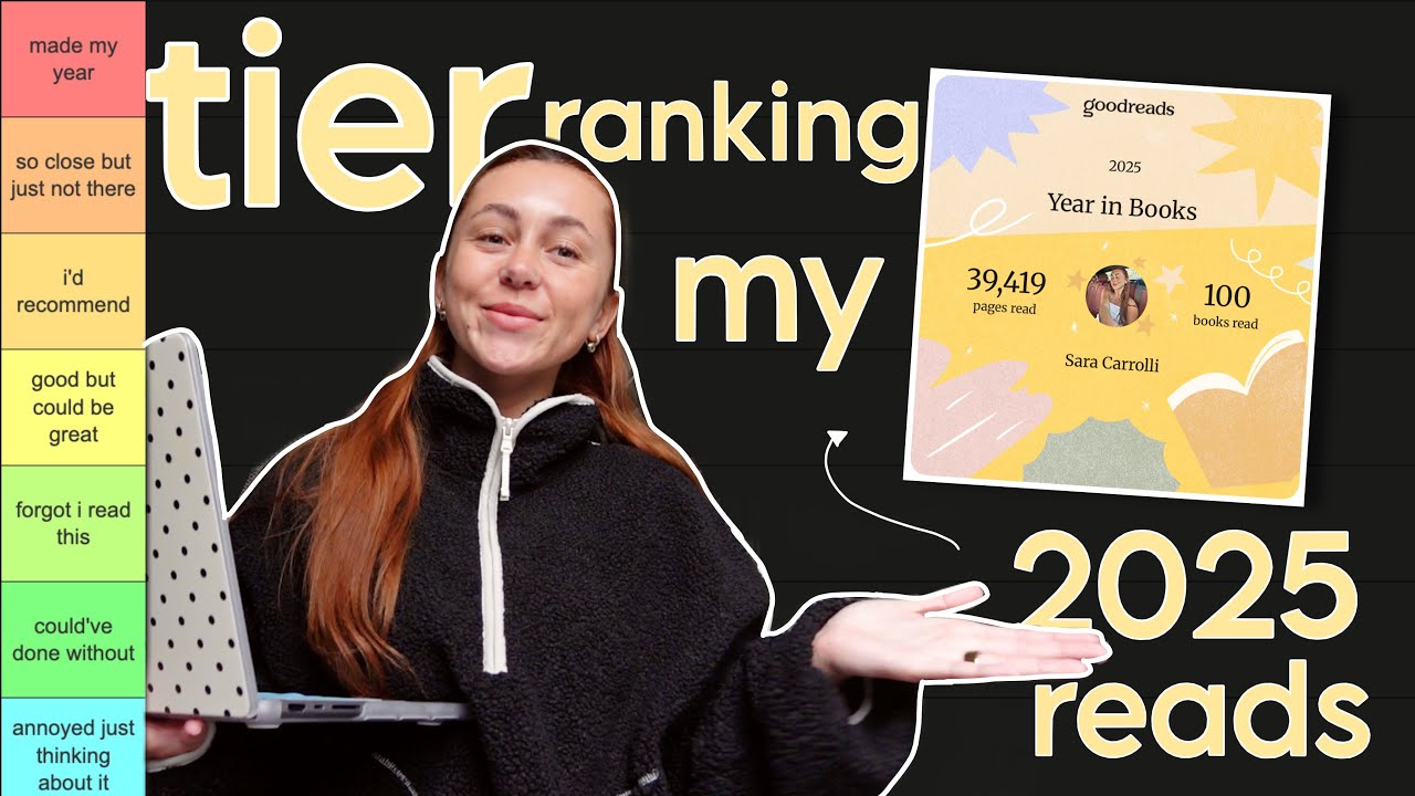 Рейтинг 100 книг, которые я прочитаю в 2025 году!
