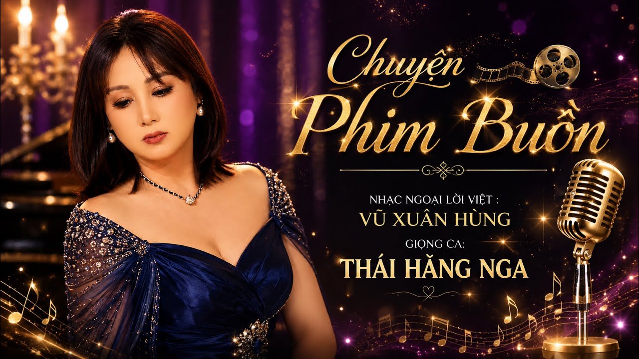 CHUYỆN PHIM BUỒN | NHẠC NGOẠI LỜI VIỆT: VŨ XUÂN HÙNG | TH: THÁI HẰNG NGA 