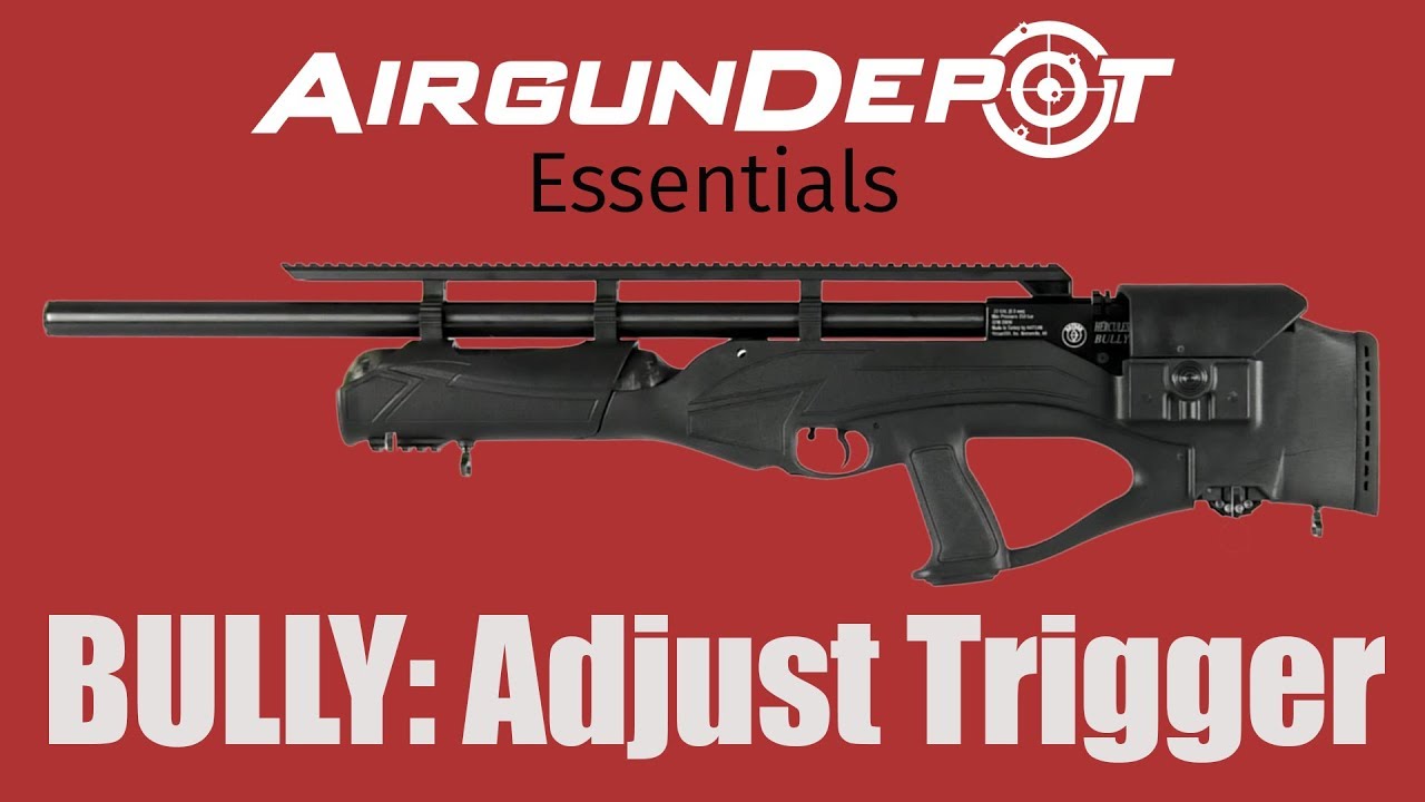 Hatsan Hercules Bully: How to Adjust the Trigger