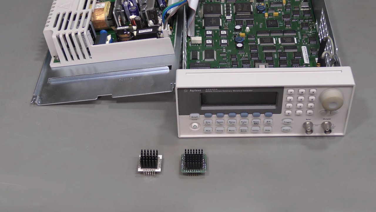 #139 - Agilent 33250A function gen output amp replacement (not quite)