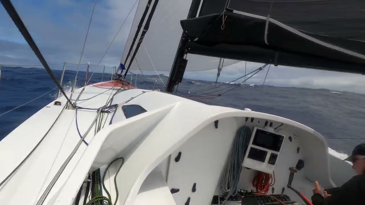 Little Bit of A5 Privateer Class 40 Sailing to the Azores