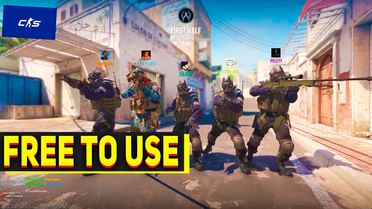COUNTER STRIKE 2 - No copyright gameplay | Free to use gameplay