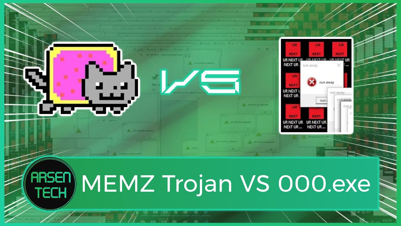 Троян MEMZ против 000.exe | Битва вредоносных ПО