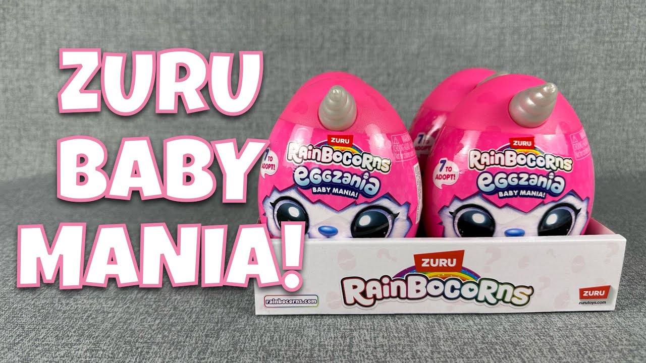 ZURU RAINBOCORNS EGGZANIA ОТКРЫТИЕ И ОБЗОР!