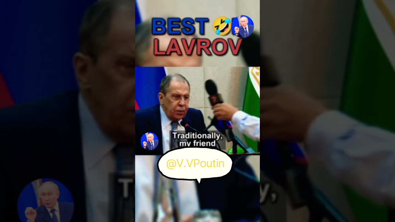 Best Lavrov 😎 #putin #edit #lider #funny #memes #lionnation #news #russia #shorts #viral #fyp