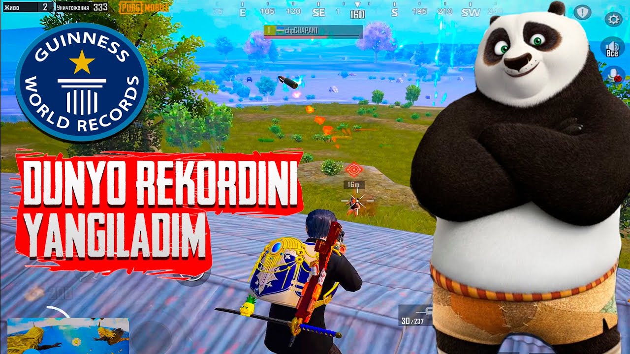 dunyo rekordini ornatdim | chapani pubgm