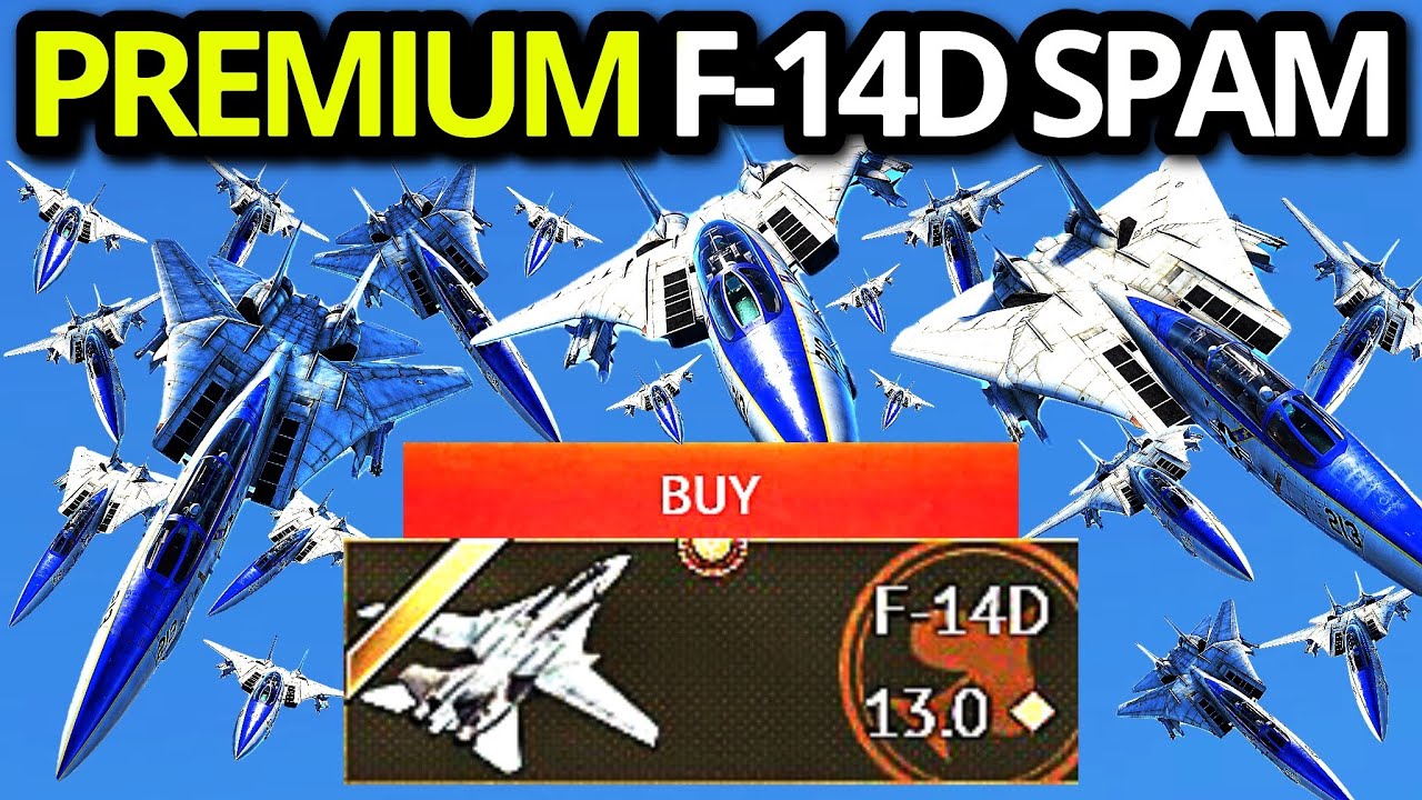 THE PREMIUM F-14D SPAM EPIDEMIC EXPERIENCE (joining the annual f-14 spam)