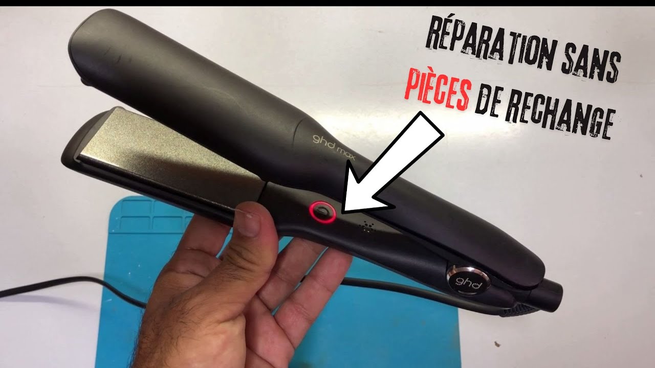 ghd max, platinum , voyant clignote rouge, La méthode de réparation sans pièces de rechange