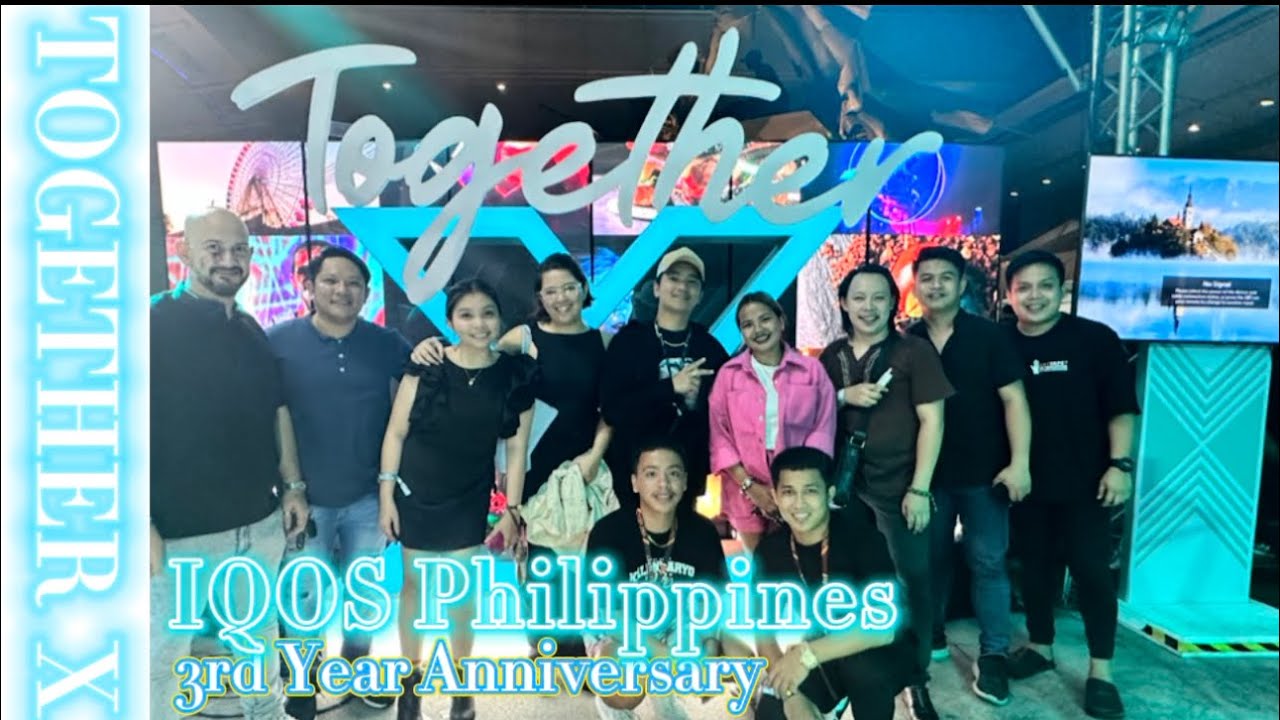 Spongecola with Karylle in IQOS Philippines, “Together X” 3rd Year Anniversary