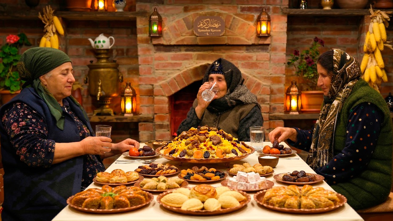 Ramadan Mubarak from our beautiful Caucasian village! 🌙
