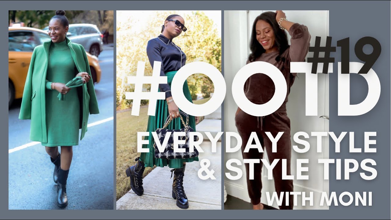 #OOTD19 | EVERYDAY STYLE TIPS WITH MONI | DRESSY AND CASUAL-CHIC FALL OUTFITS