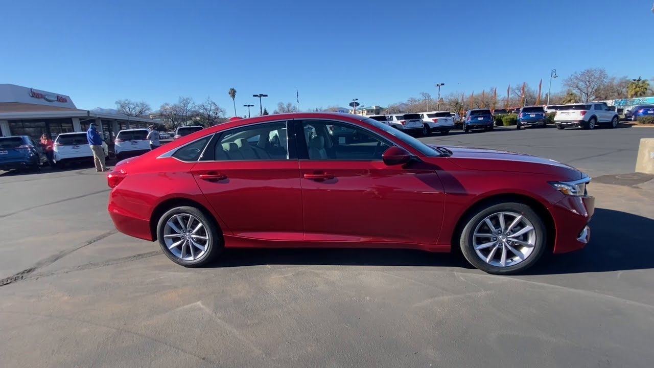 2021 HONDA ACCORD SEDAN LX 1.5T CVT Redding, Eureka, Red Bluff, Northern California, Sacramento, CA