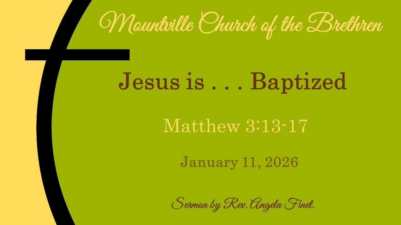 Mountville Church of the Brethren Worship on January 11, 2026