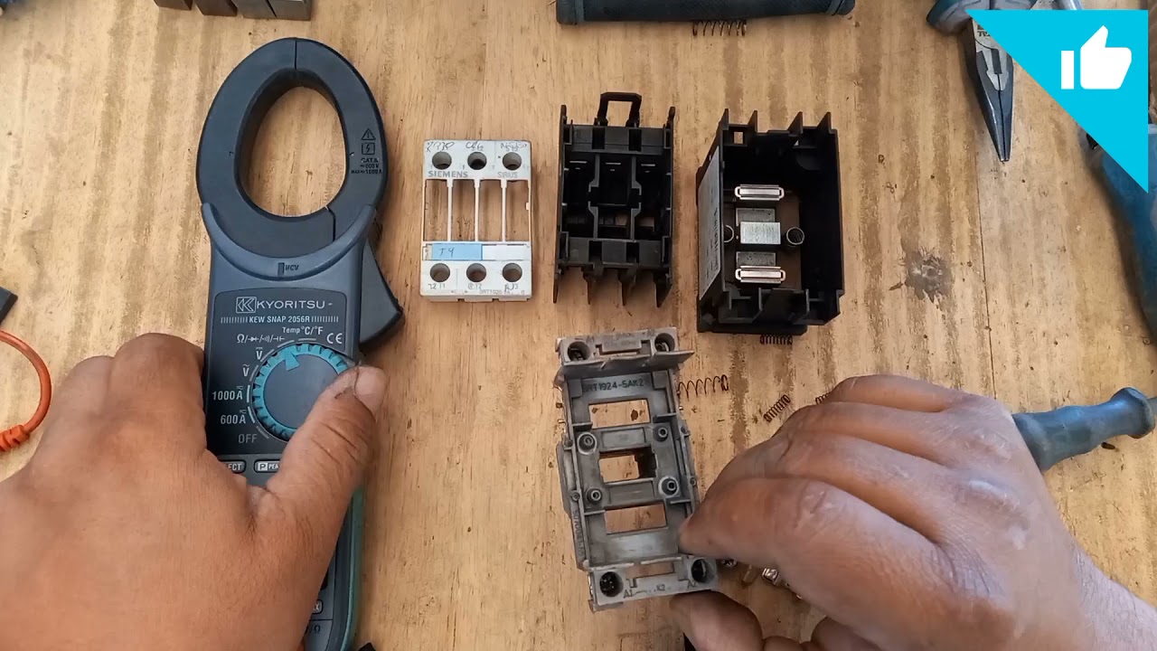 MANTENIMIENTO CONTACTOR SIEMENS SIRIUS *E01* TUTORIAL