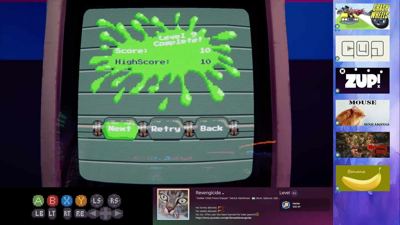 Arcade Paradise - Slime Pipes Full Game (+Once Upon A Slime Achievement)