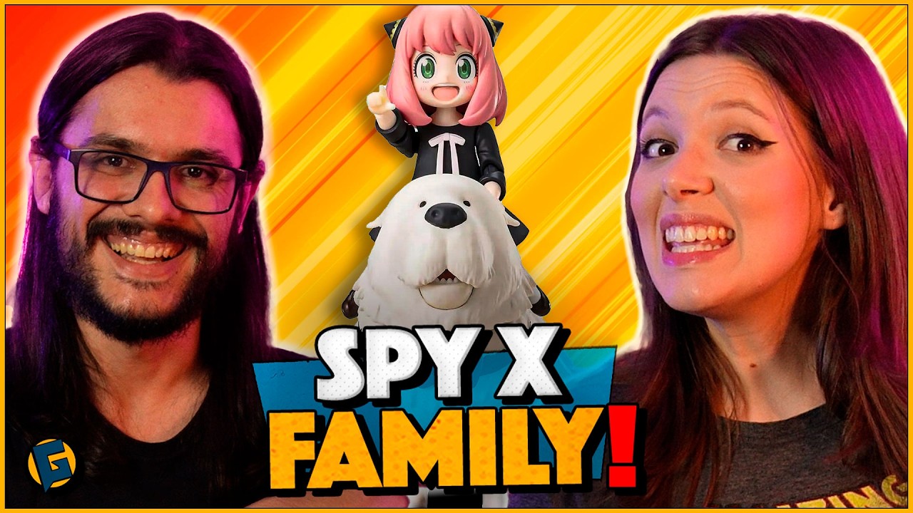 A FIGURA MAIS FOFA! - BOND e ANYA FORGER  - Spy Family - S.H. Figuarts