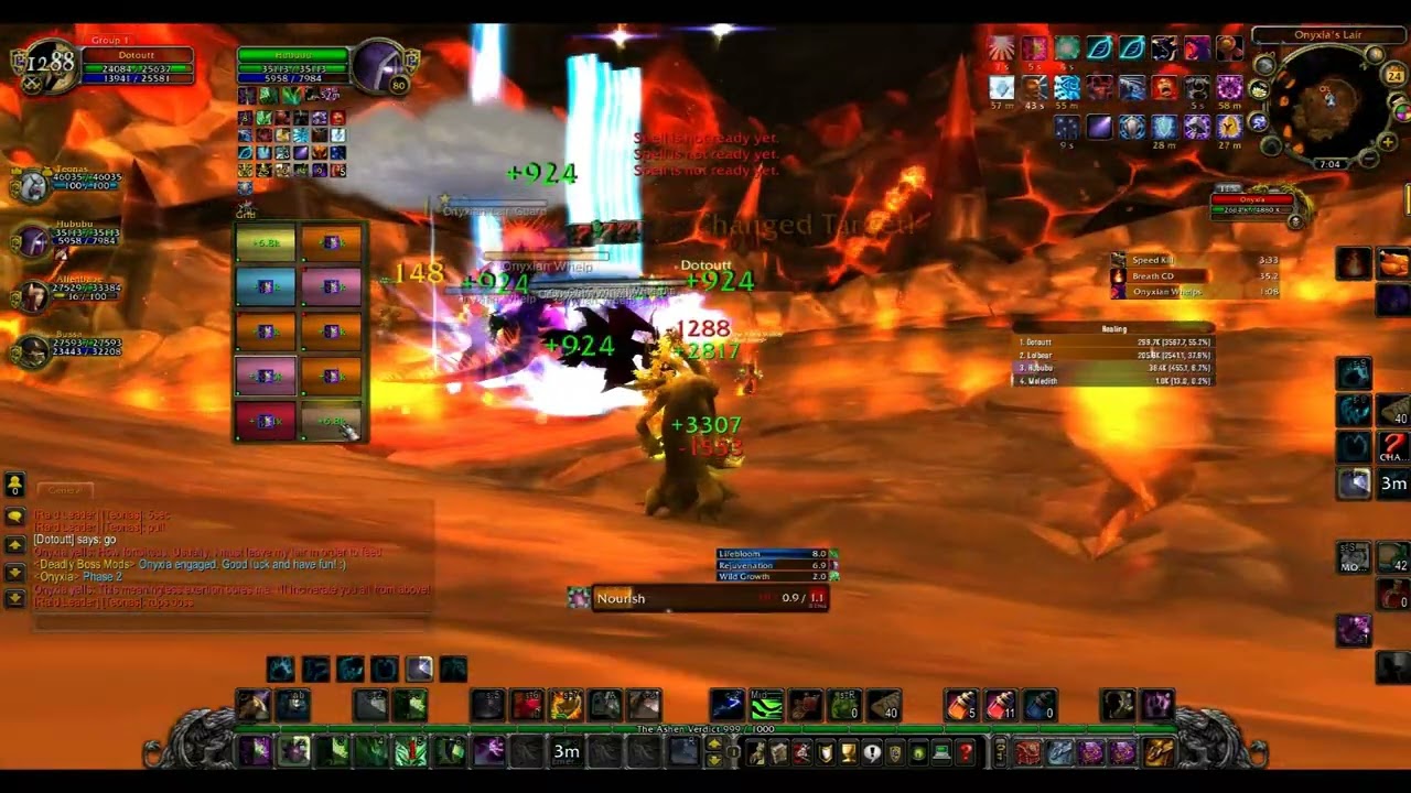 Onyxia 10 -  Resto Druid PoV