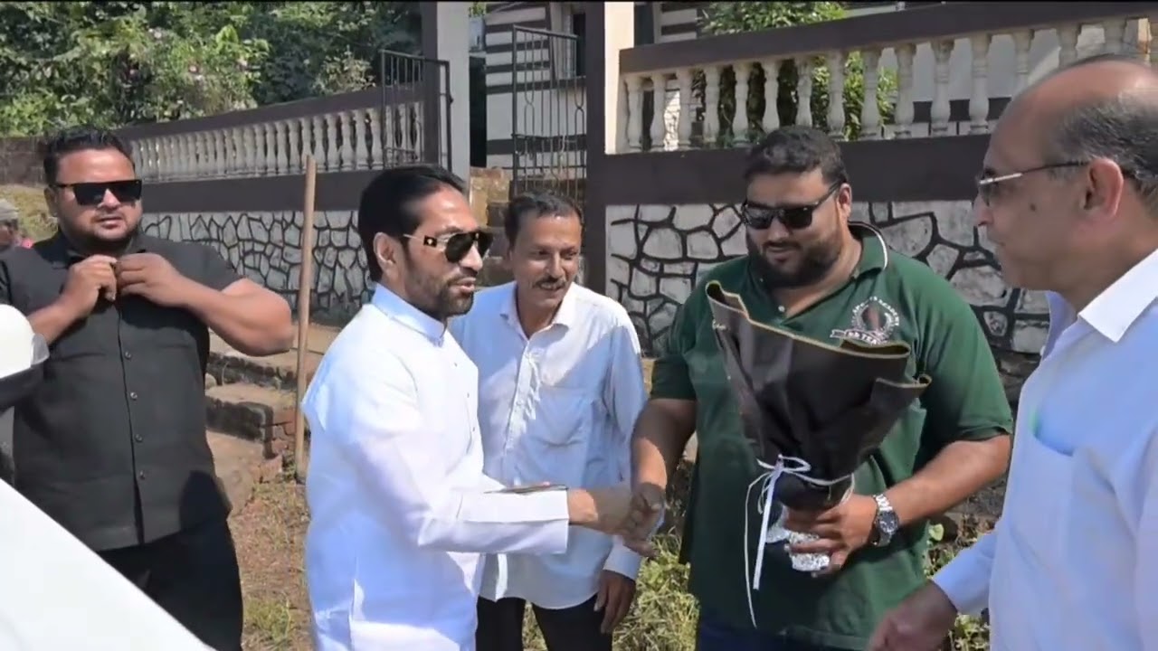 Mr. Bashir Hajwane Visit at Chimbhave