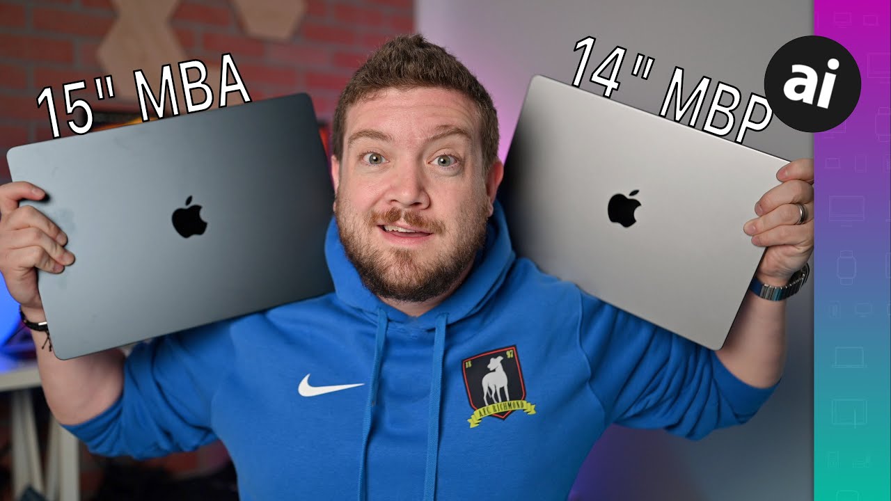 15-дюймовый MacBook Air против 14-дюймового MacBook Pro! Размер или скорость!?
