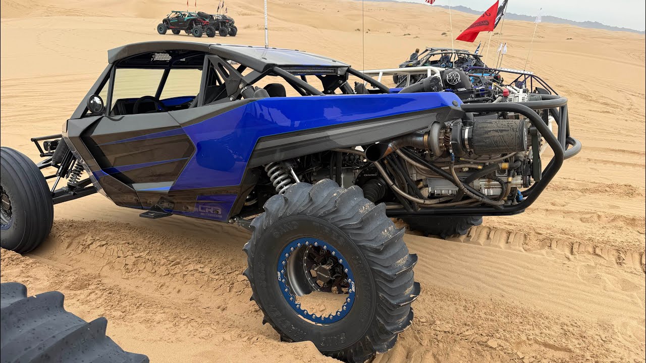 Can 200hp keep up with 1000-2000 hp in the dunes?