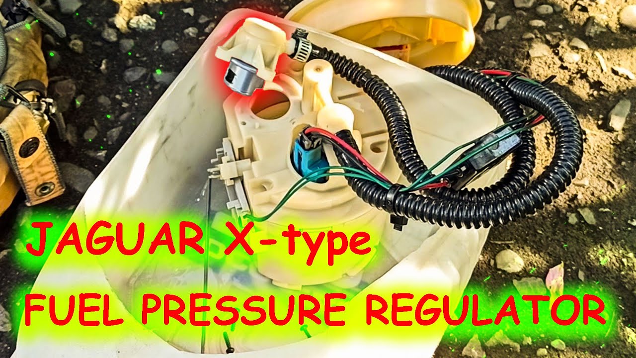 Jaguar X-type fuel pressure regulator location & adjustment