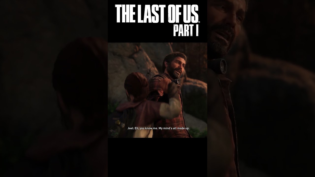 Joel makes up his mind, cause he cares for Ellie - The Last of Us Part 1 PC #shorts
