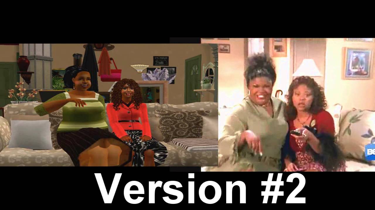 The Parkers: Opening Credits - Seasons 1-3 (Sims 2 Version) [Comparison Video]
