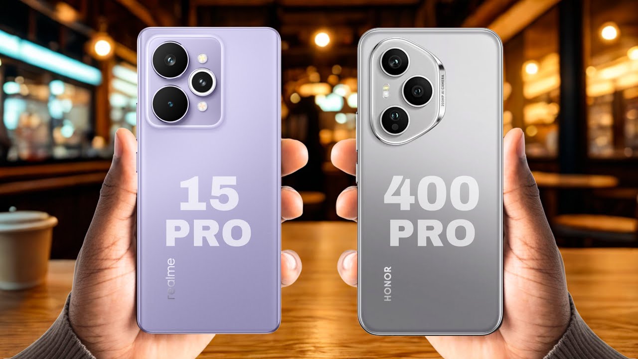 مقارنة شاملة بين ريلمي 15 برو ضد هونر 400 برو ⚡️