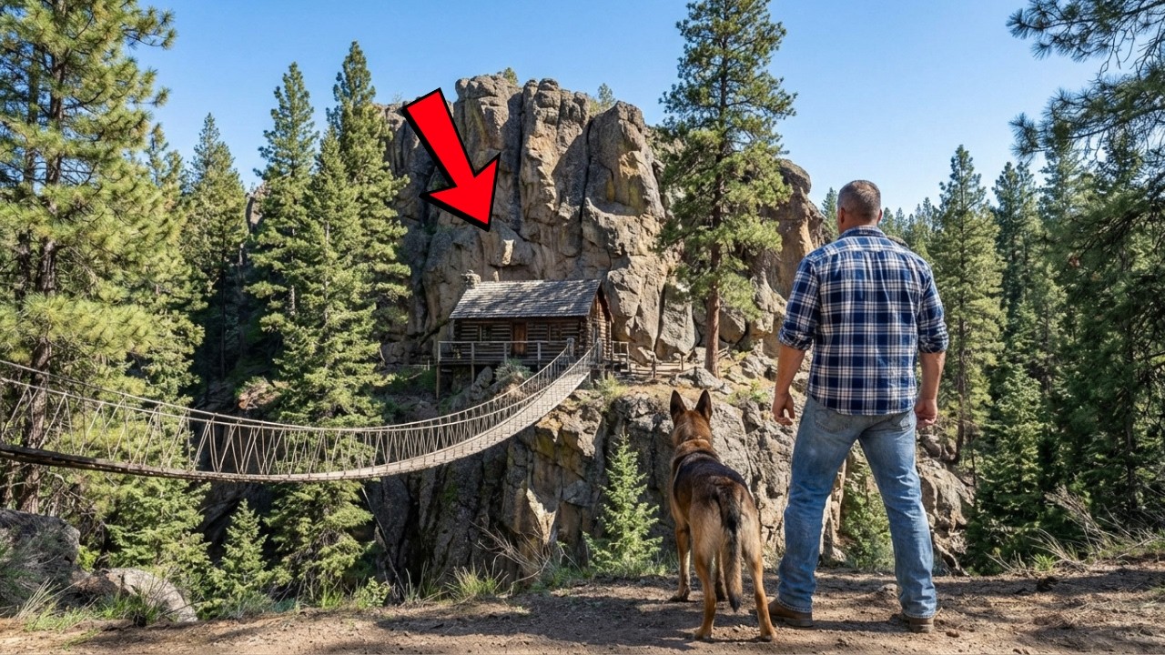 Veteran&rsquo;s Dog Found a Hidden Cabin on the Cliff &mdash; What They Saw Inside Made Him Call 911