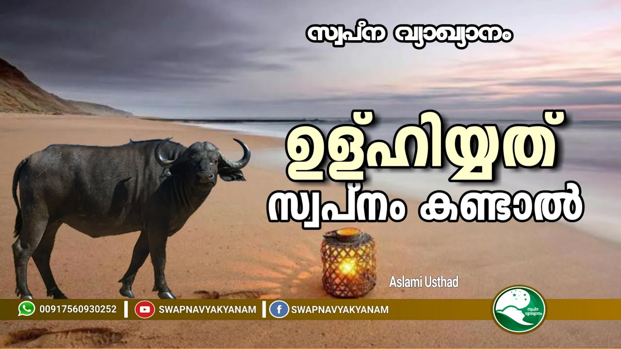 Uluhiyyath swapnam kandal | ഉള്ഹിയ്യത് സ്വപ്നം കണ്ടാൽ | Aslami Usthad | Swapna vyakyanam