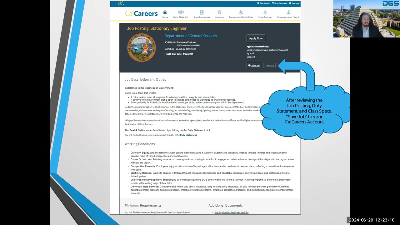 How to Get a State Job in CA