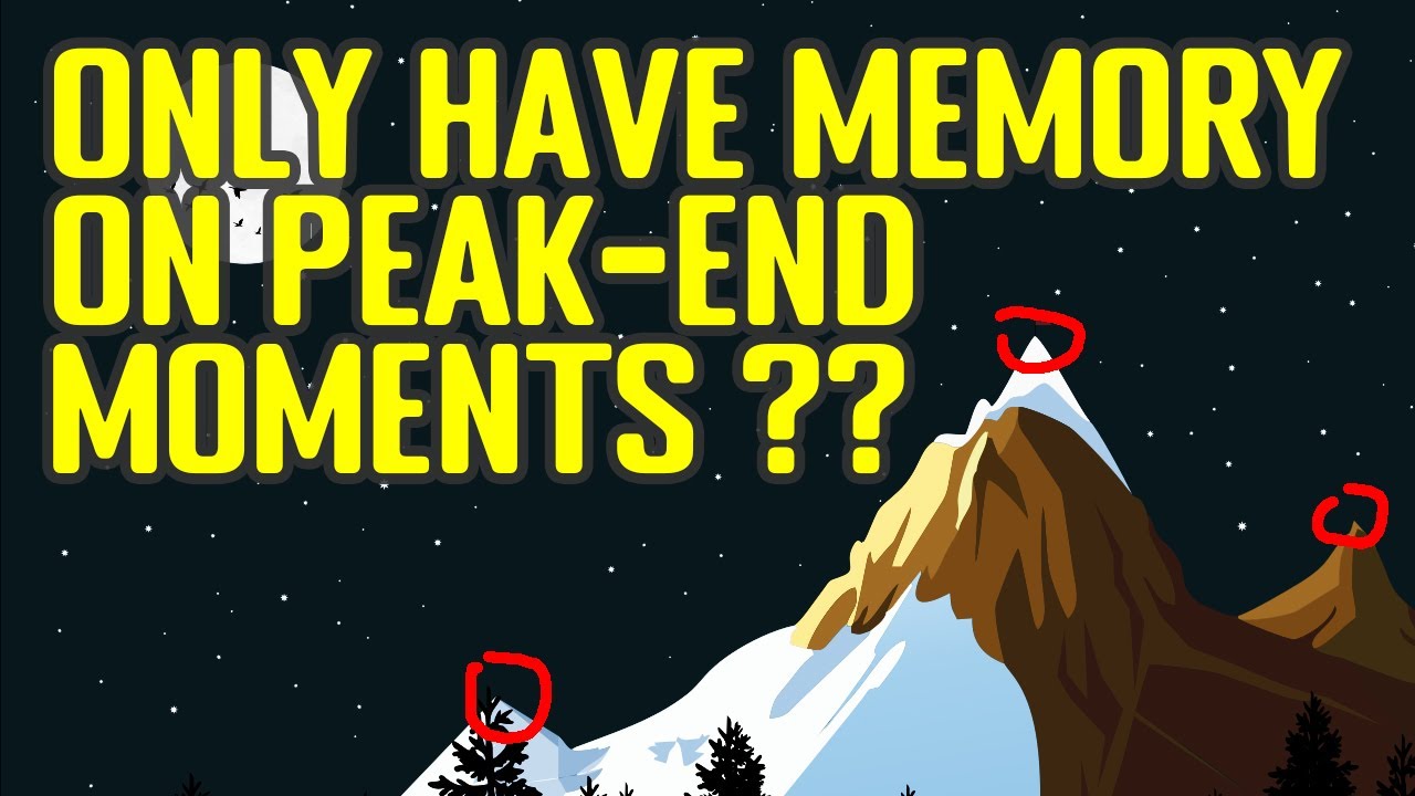 Peak End Rule Explained - Secrets And Usages