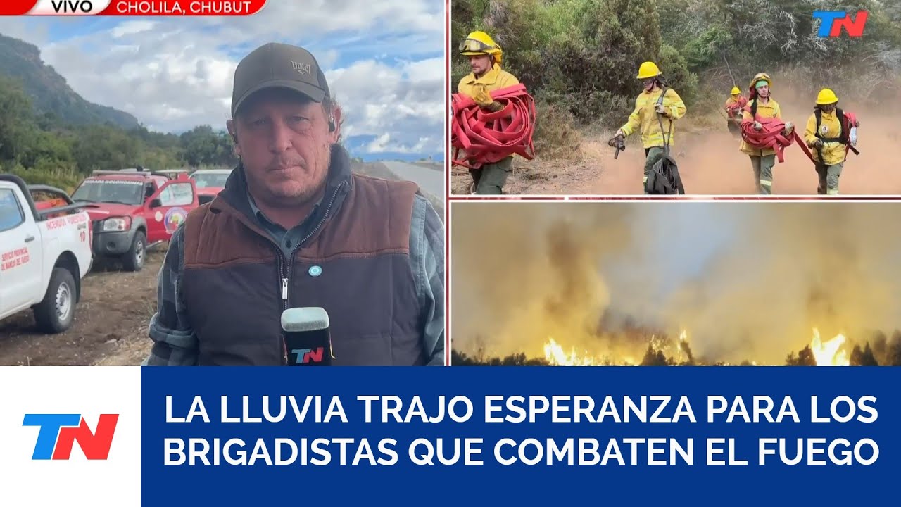 INCENDIOS EN CHUBUT I Los bomberos combaten las llamas hace más de un mes: la esperanza de la lluvia