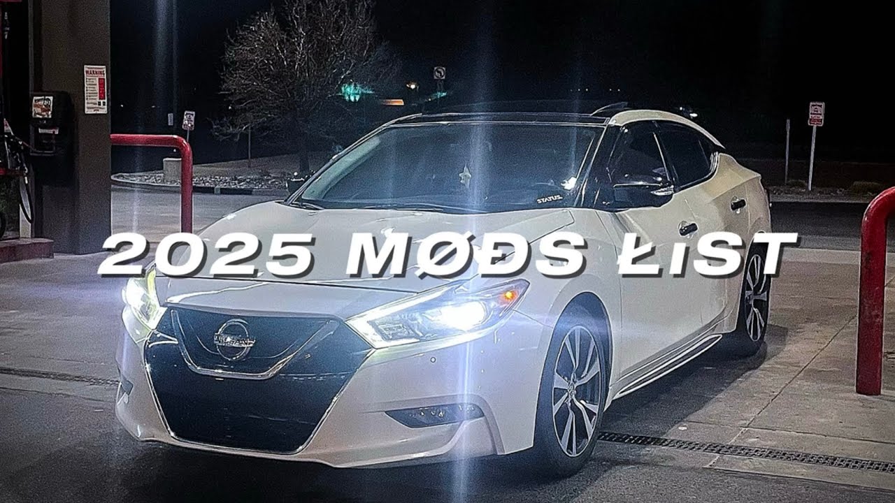 Mods I’ve Done To My 8th Gen Maxima! (MODS LIST!!!!) PART 1