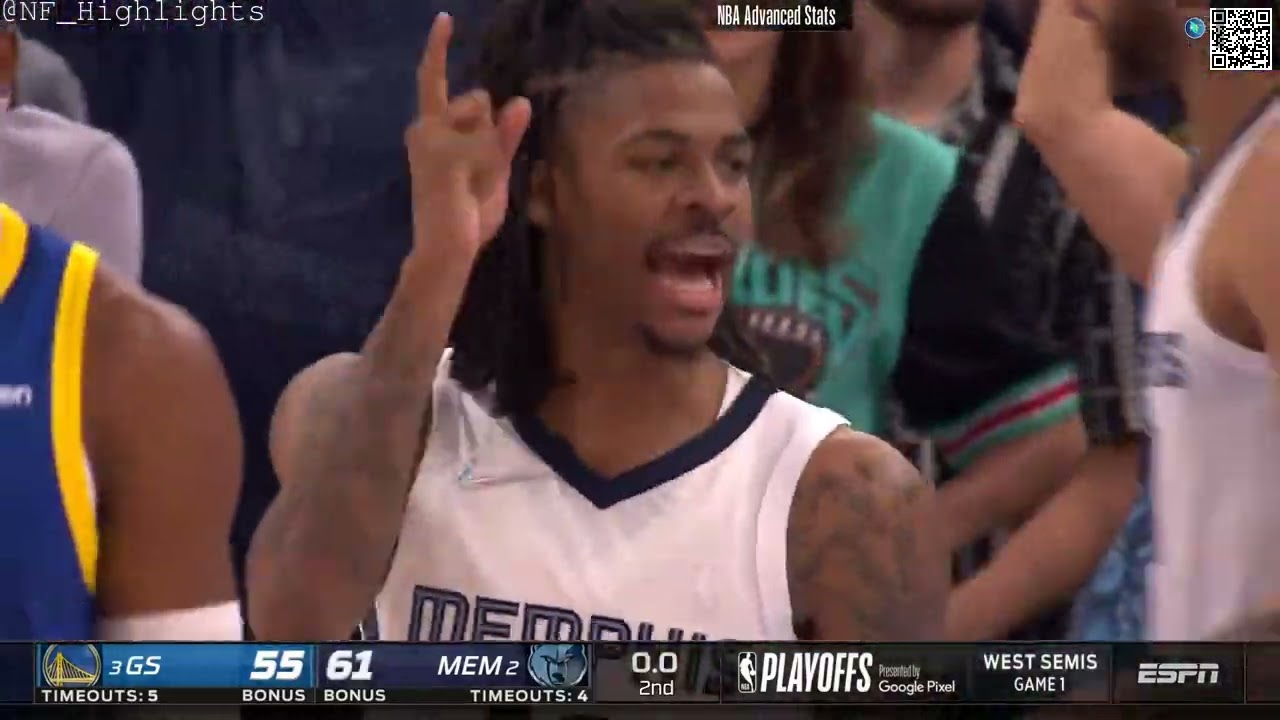 Ja Morant  34 PTS 9 REB 10 AST: All Possessions (2022-05-01)