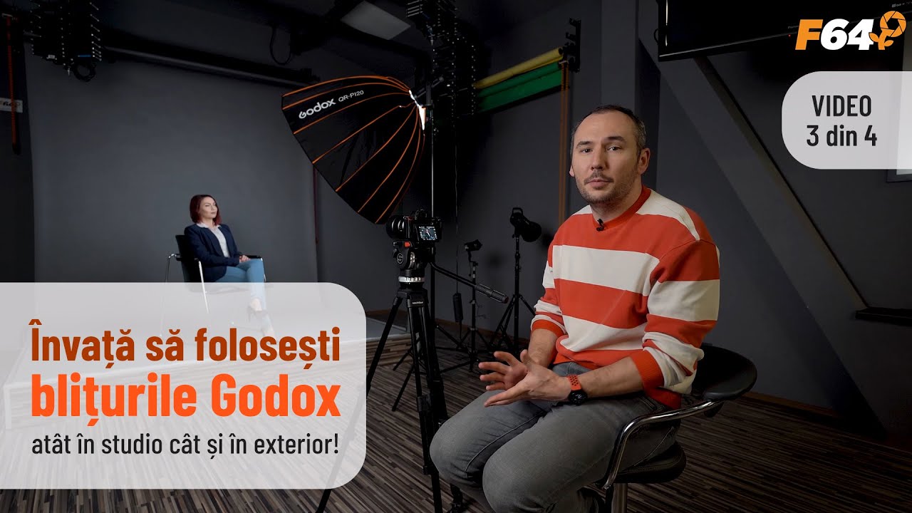 Partea 3 - Set-up de lumini ideale pentru a filma interviuri sau testimoniale.