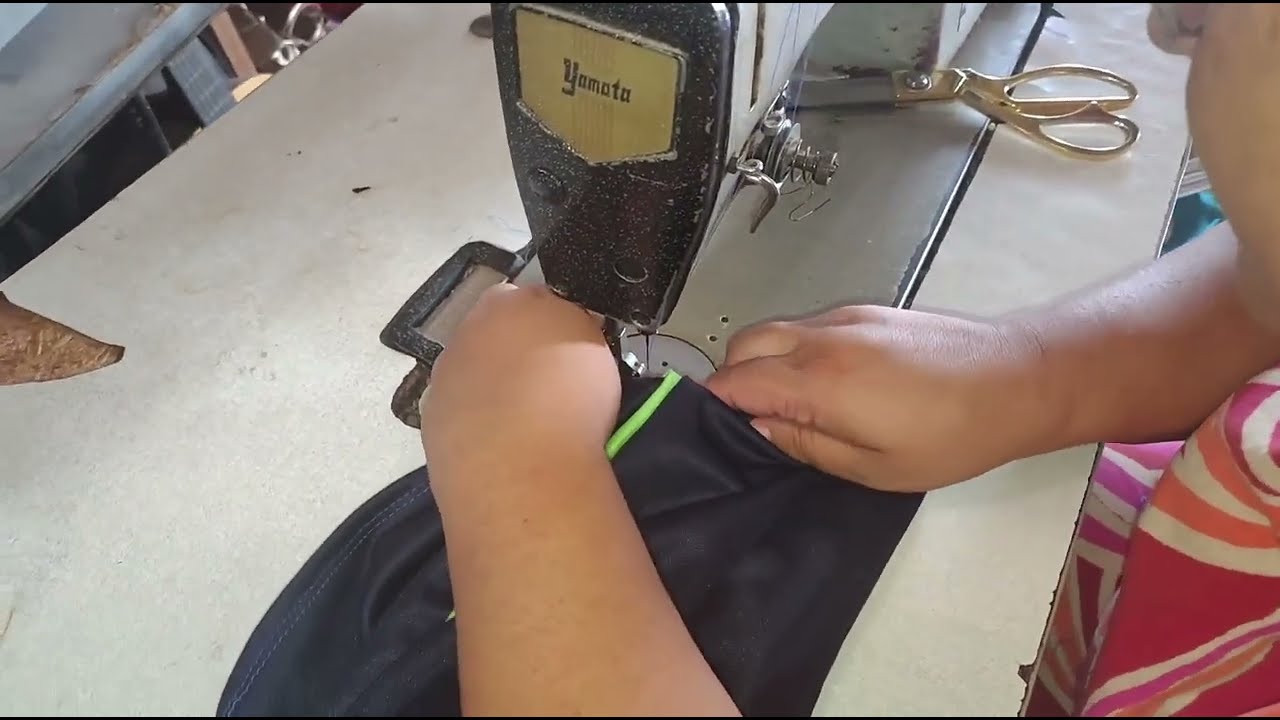 2 vídeo de costurando um shorts saia do zero.