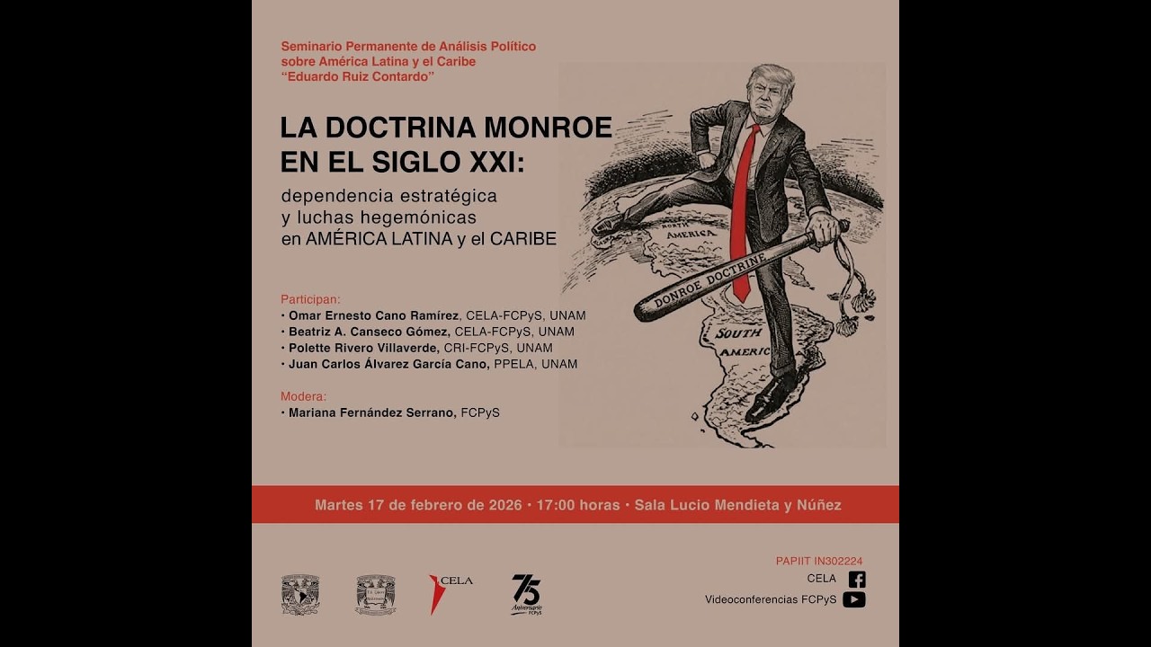 Seminario Permanente de Análisis Político sobre América Latina y el Caribe “Eduardo Ruiz Contardo”