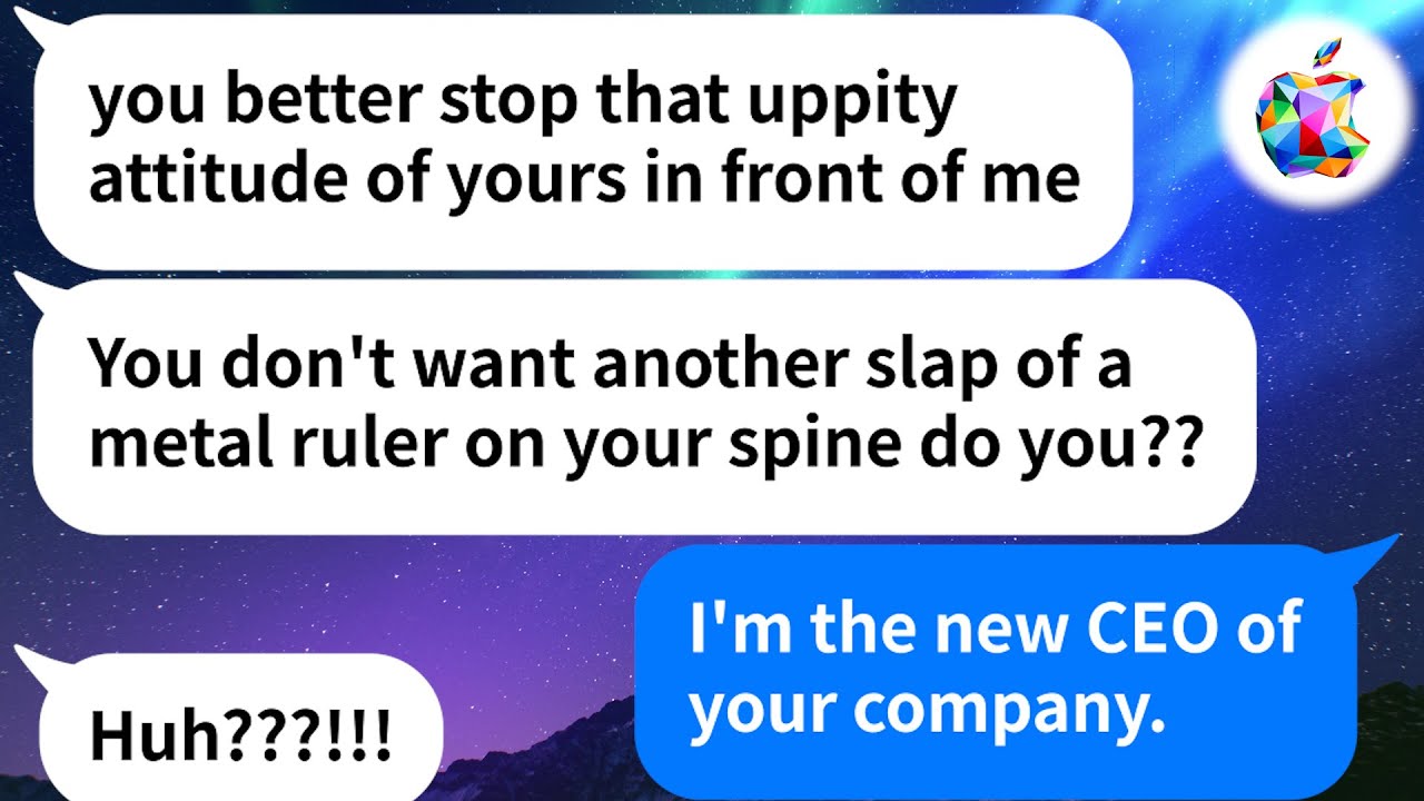 【Apple】My college friend looks down on me and bullies me. Little does he realize I'm his boss!!