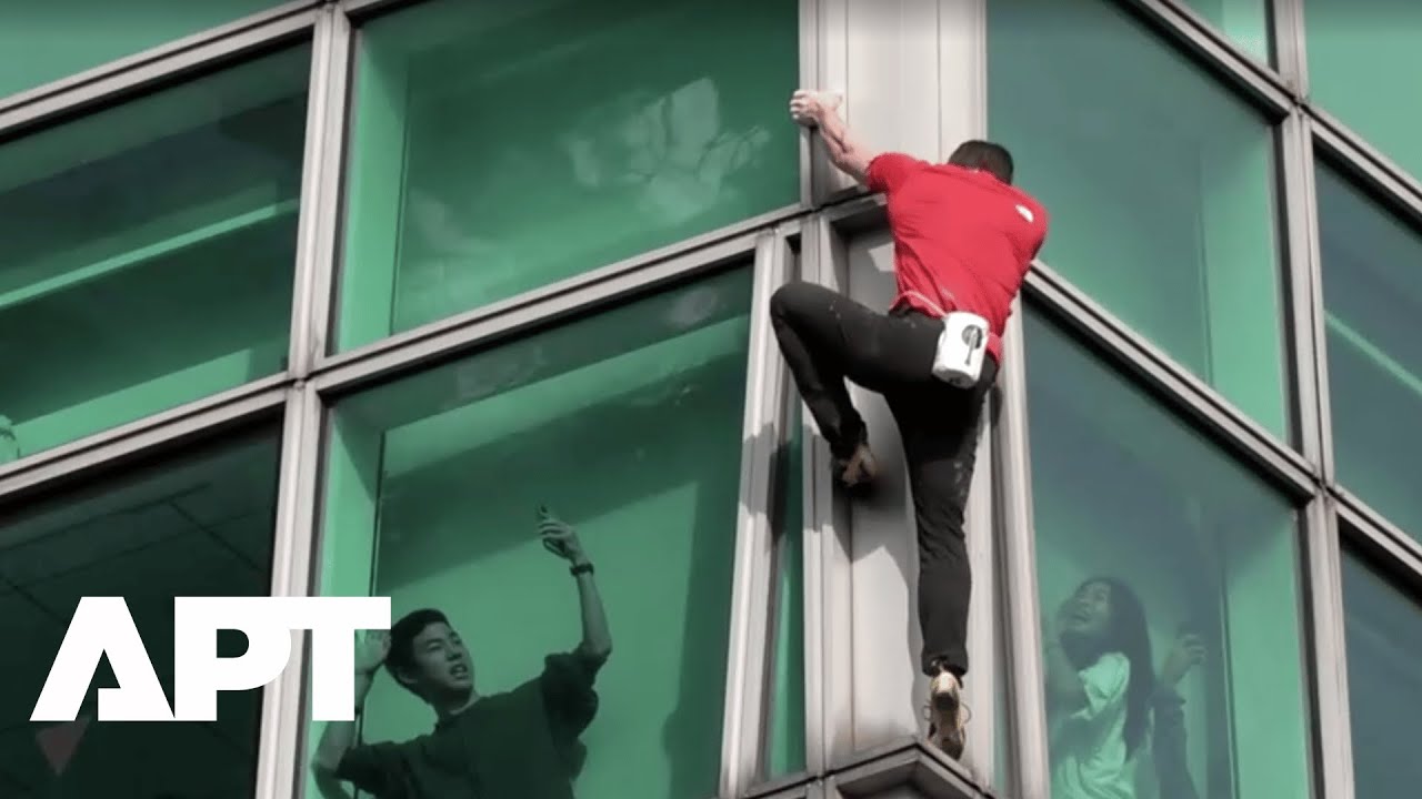 ‘Sick!’: Alex Honnold Reaches Top of Taipei 101 in Hour-and-a-Half Free Solo Climb | APT