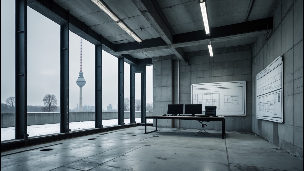Concrete Lab Flow 🔧 Rhythmic Ambient for Backend Engineering | Berlin Code 28:34