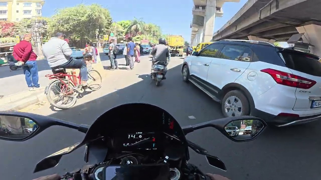 22Jan2026 - BMW S1K Bangalore Biker - Daily Ride - HomeToCCD Then CCDToOffice