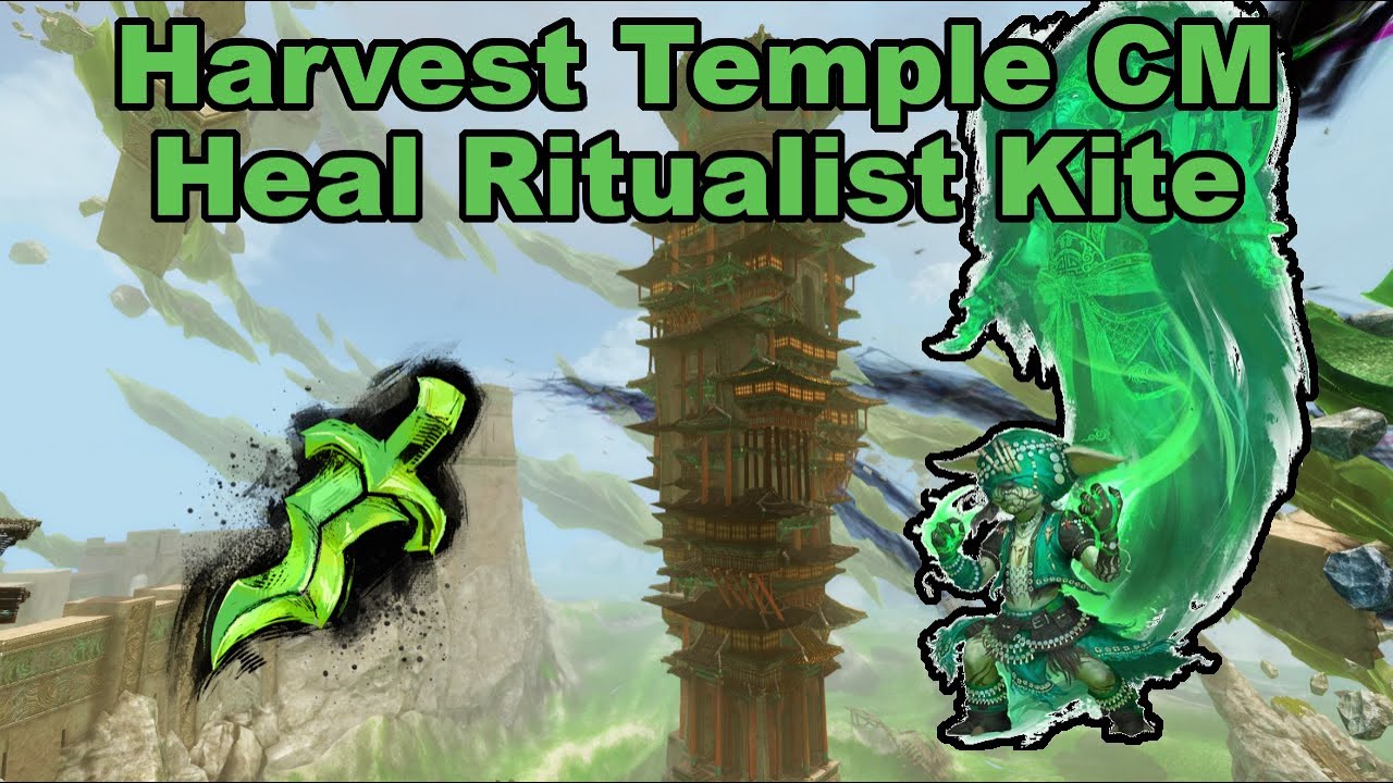 Harvest Temple CM | Heal Ritualist Kite PoV