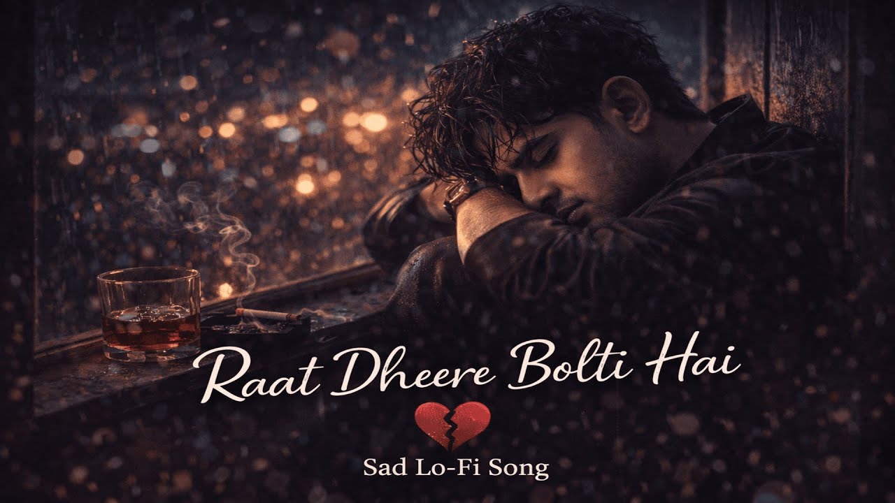 Raat Dheere Bolti Hai 🌙 | Night Whispers | Emotional Sad Lofi