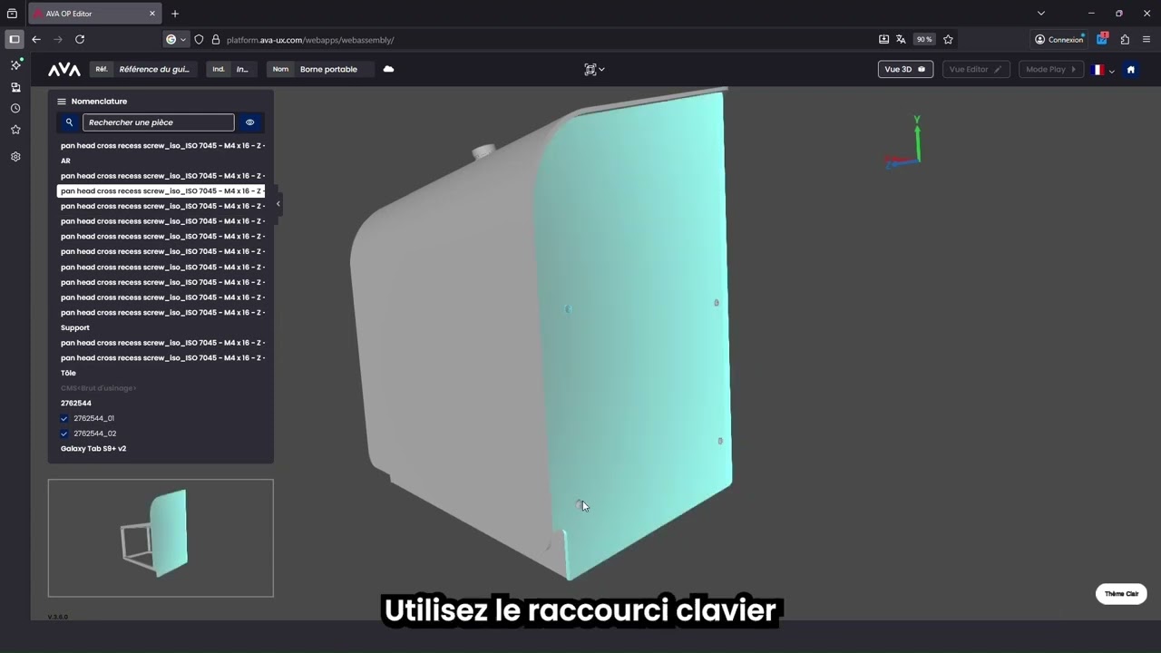 Coup de cœur AVA #1 – Trouvez vos références instantanément grâce à la Vue 3D
