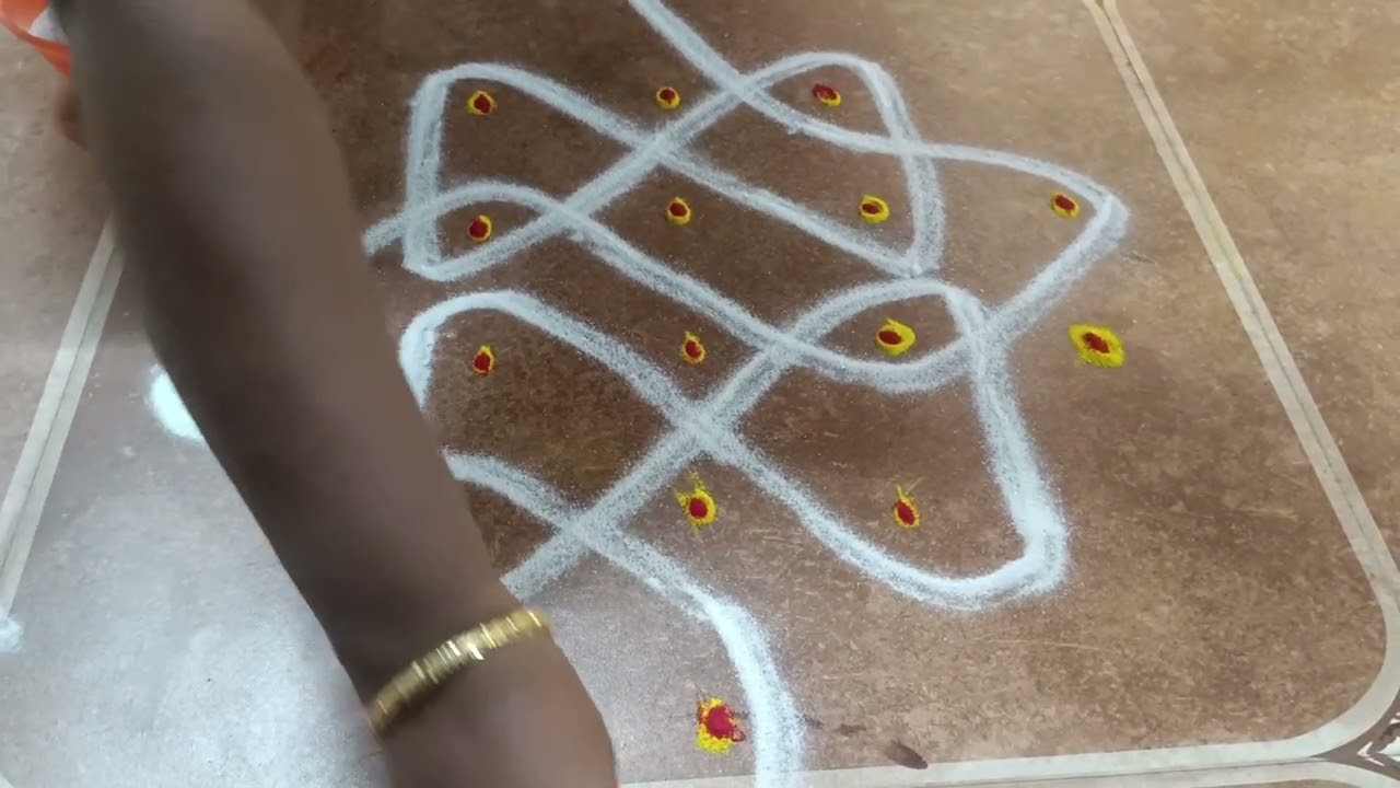 Kambi kolam #rangoli