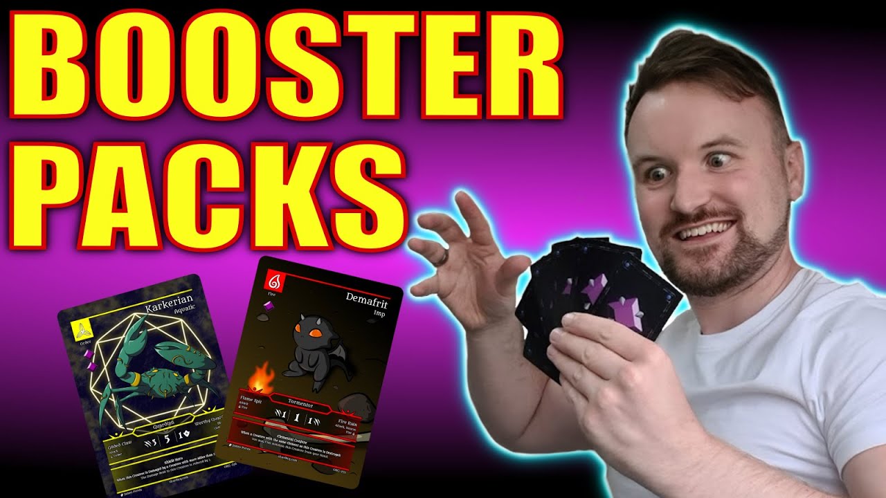 Booster Pack Opening - The Gamecrafter - Shard TCG #HTCG